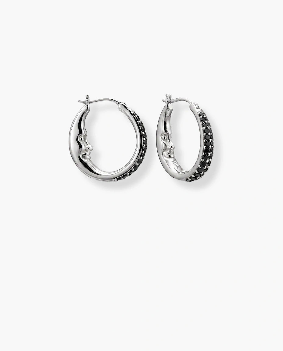 alke srebro 925 crni cubic zirconia cirkoni