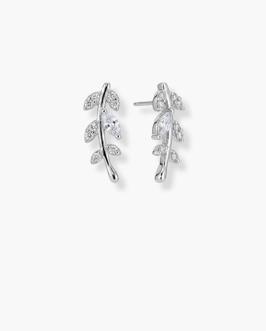 mindjuse na sraf grancica srebro 925 beli cubic zirconia cirkoni