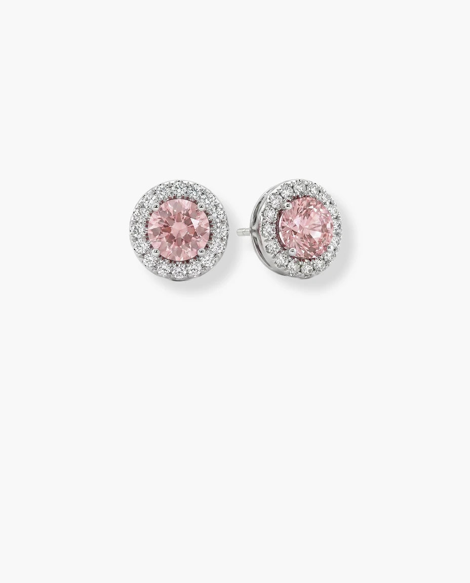 mindjuse srebro 925 roze cubic zirconia cirkoni elegantne