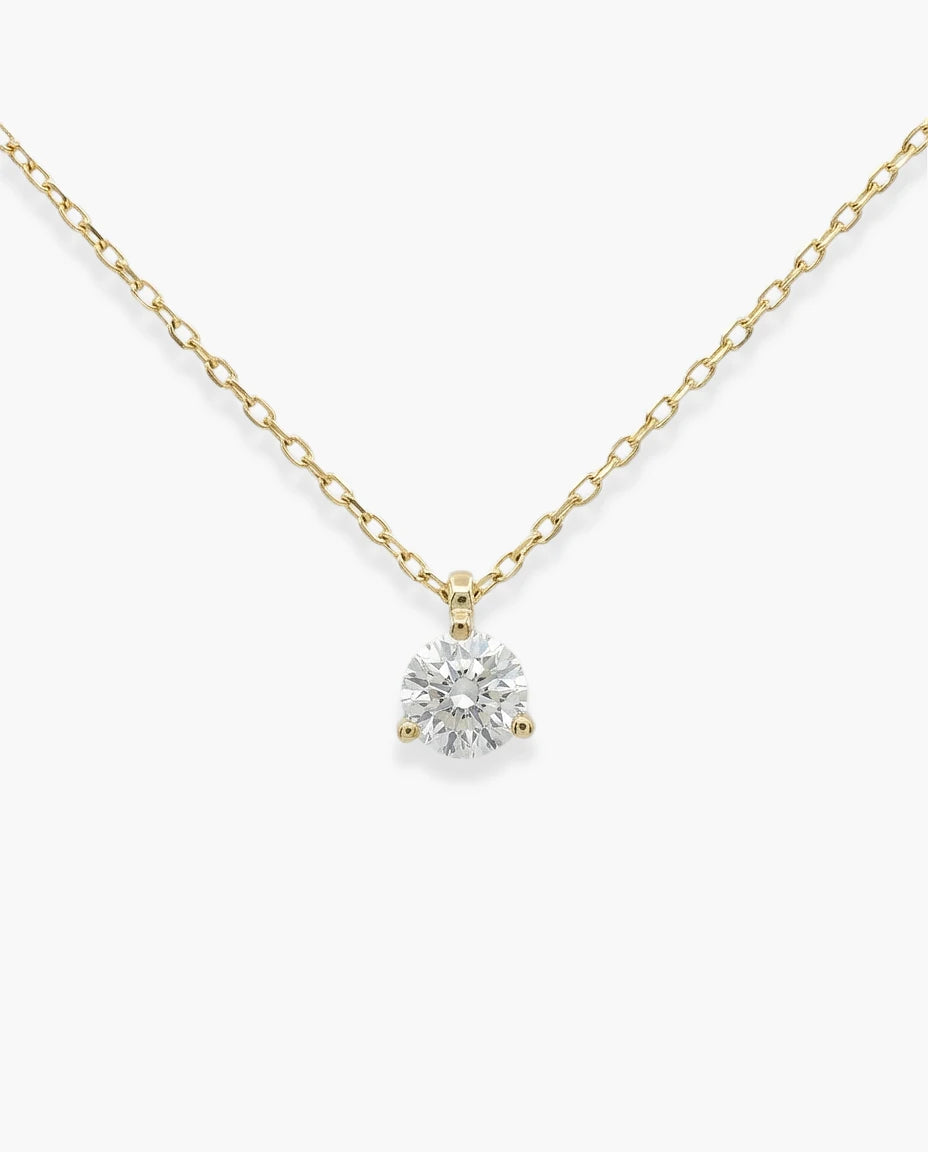 ogrlica 14k pozlata beli cubic zirconia cirkon minimal
