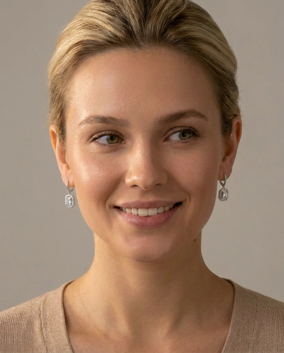 visece mindjuše srebro 925 beli cubic zirconia cirkoni
